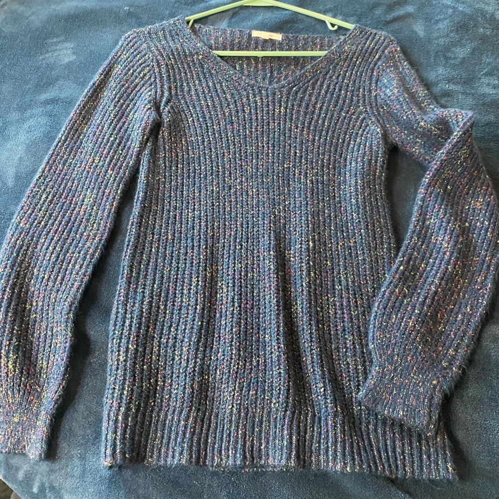 Navy sweater